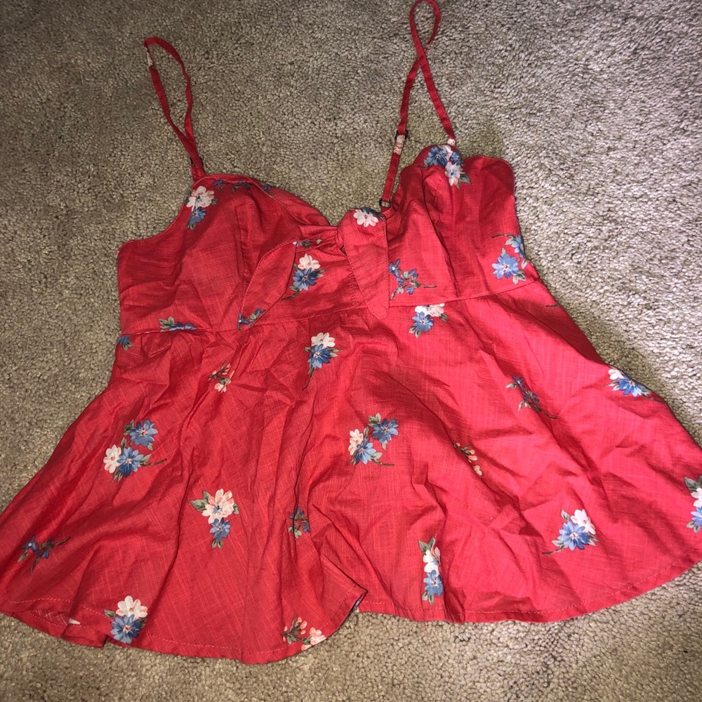 Floral flowy top - Picture 1 of 4
